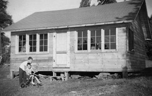 old pictures of cottages