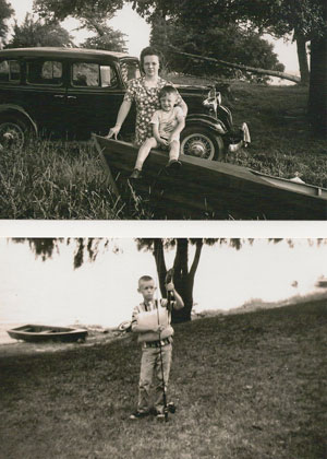 old pictures of cottages